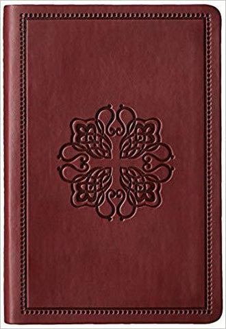 NASB Compact Bible Leathertex Burgundy