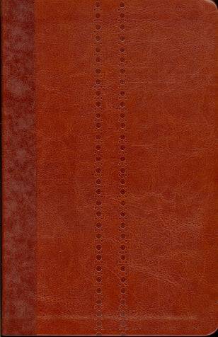 KJV UltraSlim Bible-Brown LeatherSoft
