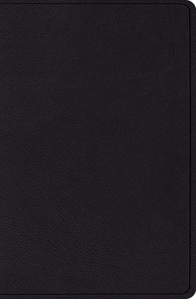 ESV Verse-by-Verse Reference Bible Top Grain Leather, Black