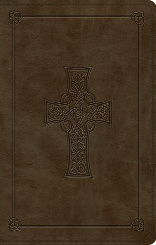 ESV Premium Gift Bible (TruTone®, Olive, Celtic Cross Design)