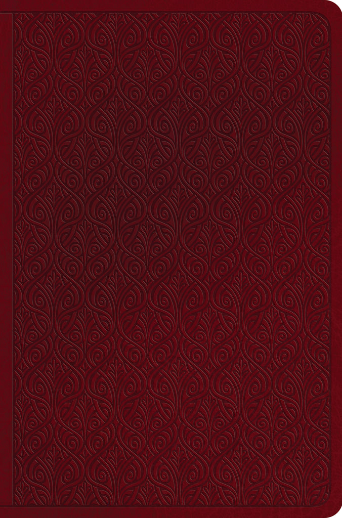 ESV Value Compact Bible TruTone®, Ruby, Vine Design