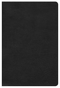 KJV Large Print Personal Size Reference Bible, Black LeatherTouch