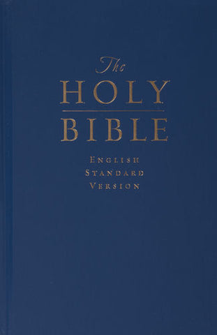 ESV Premium Pew and Worship Bible: Hardcover, Navy Blue