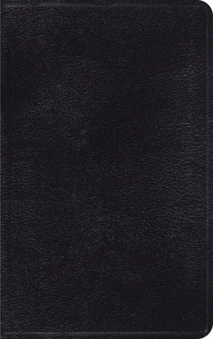ESV Thinline Bible Genuine Leather, Black