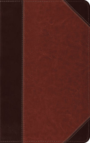 ESV Thinline Bible TruTone®, Brown/Cordovan, Portfolio Design
