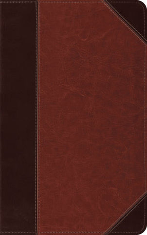 ESV Thinline Bible TruTone®, Brown/Cordovan, Portfolio Design