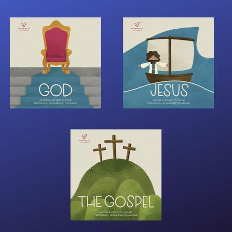 Big Theology for Little Hearts Board Books - 3 Volume Set