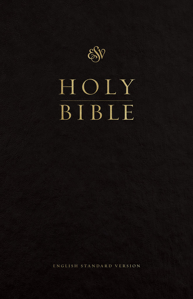 ESV Premium Pew and Worship Bible Hardcover, Black
