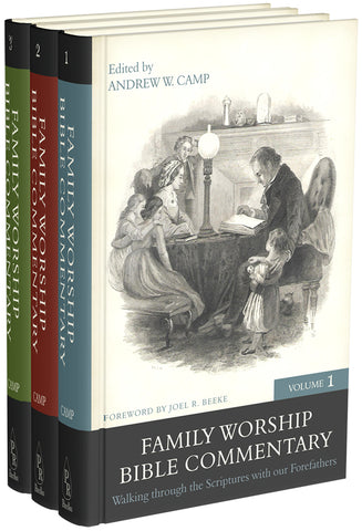Family Worship Bible Commentary: 3 Volume Set