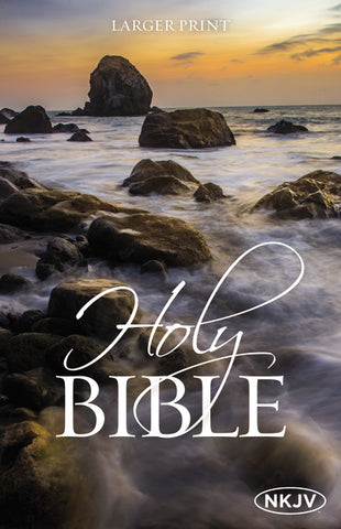 NKJV Larger Print Bible  (Softcover)
