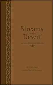 Streams in the Desert: 366 Daily Devotional Readings (Brown Duo-Tone)