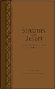 Streams in the Desert: 366 Daily Devotional Readings (Brown Duo-Tone)