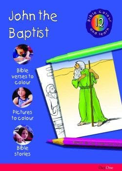 Bible Colour and Learn #12: John the Baptist