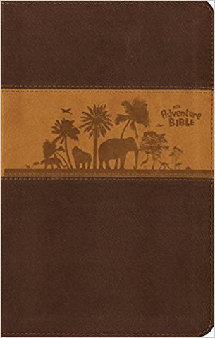 NIV Adventure Bible (Chocolate/Toffee/Jungle Scene)