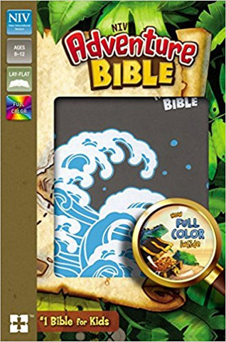 NIV Adventure Bible (Gray/Ocean Waves)