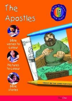 Bible Colour and Learn #19: The Apostles