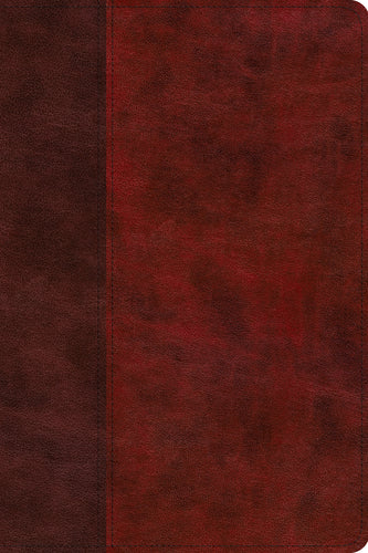 ESV Gospel Transformation Study Bible: Christ in All of Scripture, Grace for All of Life (TruTone®, Burgundy/Red, Timeless Design)