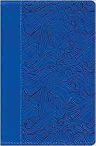 ESV Compact Bible: TruTone, Deep Blue, Waves Design