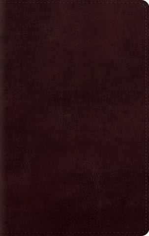 ESV Large Print Personal Size Bible (TruTone, Mahogany)