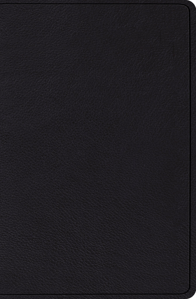 ESV Verse-by-Verse Reference Bible Top Grain Leather, Black