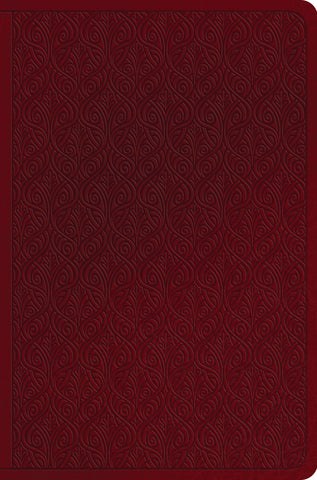 ESV Value Compact Bible  TruTone®, Ruby, Vine Design