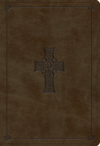 ESV Student Study Bible  TruTone®, Olive, Celtic Cross Design