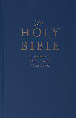 ESV Premium Pew and Worship Bible: Hardcover, Navy Blue