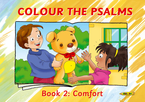 Colour the Psalms Book 2: Comfort (Bible Art)