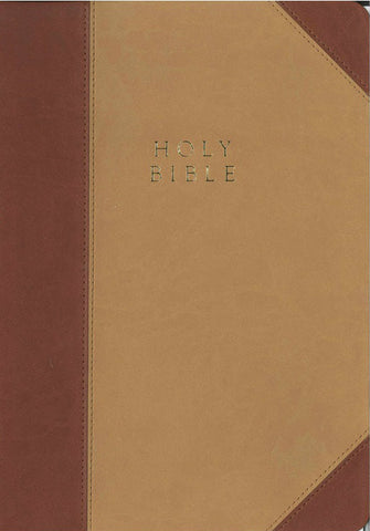 The Reformation Heritage KJV Study Bible: Leather-Like Two-Tone (Tan/Burgundy)