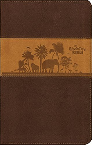 NIV Adventure Bible (Chocolate/Toffee/Jungle Scene)